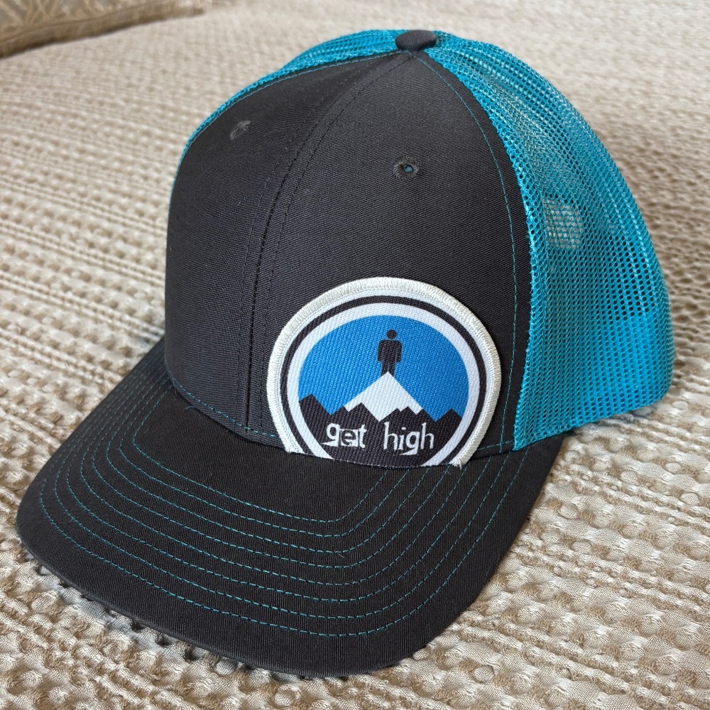 Custom Richardson Brand Cap w/ Hiking Patch